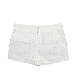 White Design Shorts